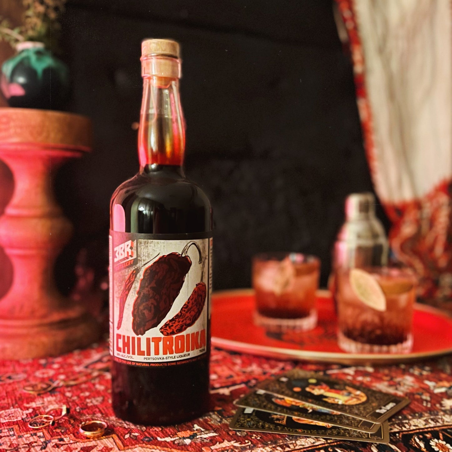 CHILITROIKA 3-chili liqueur