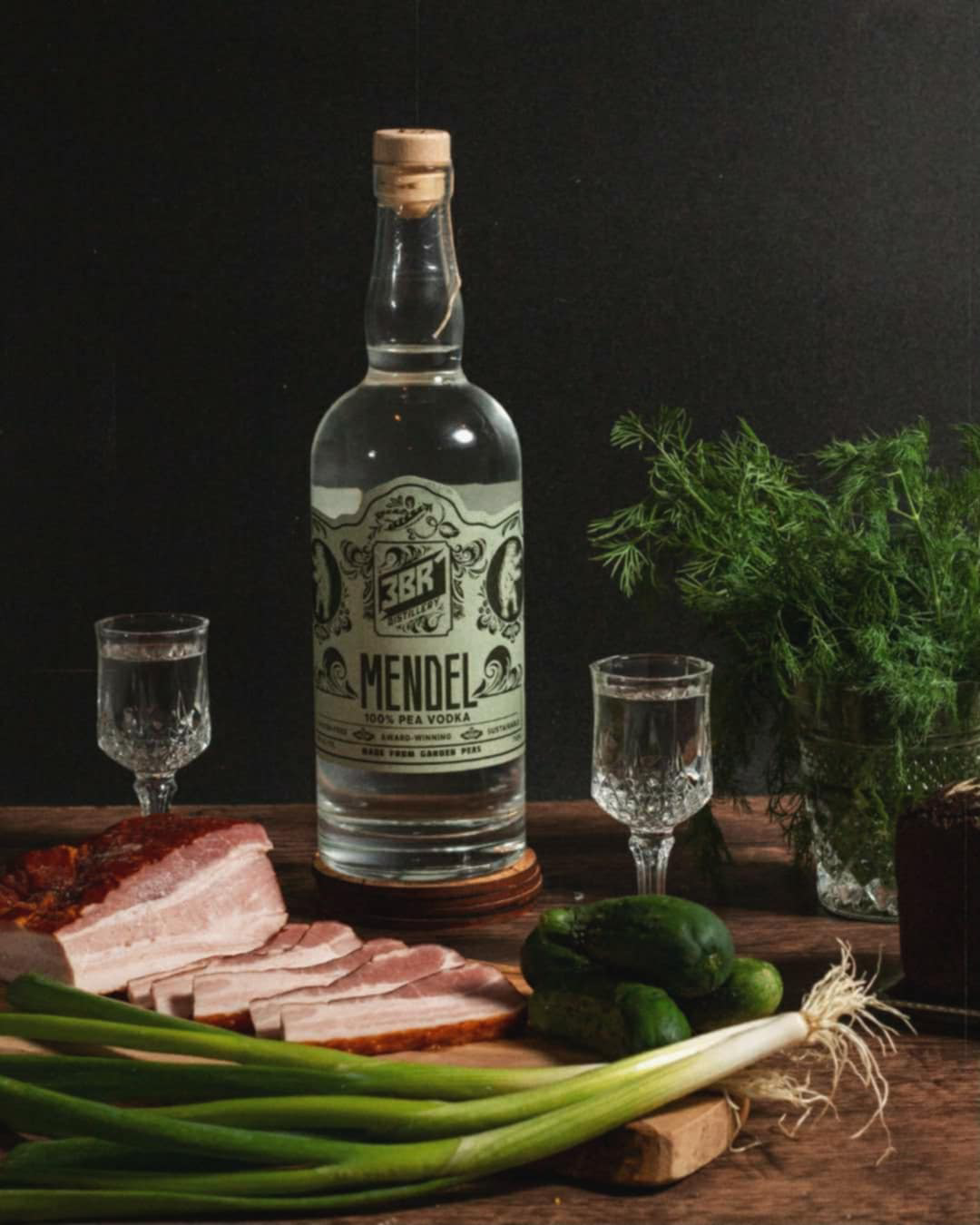 MENDEL 100% pea vodka
